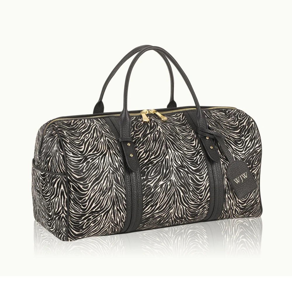 Gigi New York Henley talian Haircalf Leather Duffle Bag